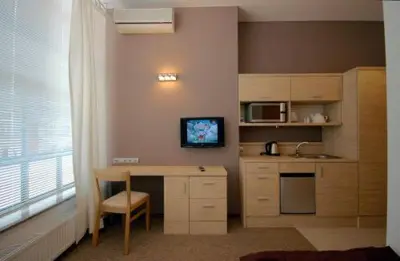 Kuchnia lub aneks kuchenny w obiekcie Platinium Centrum