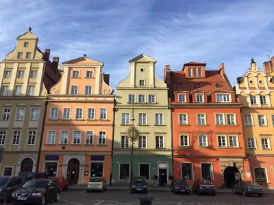 Budynek, w którym mieści się apartament