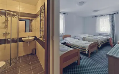 Plan piętra w obiekcie Pensjonat Limba