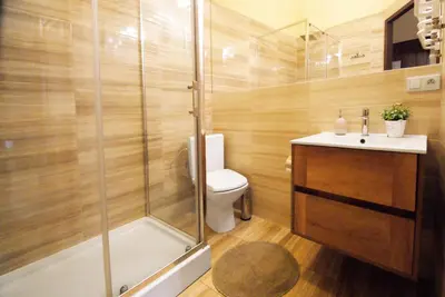 Łazienka w obiekcie Vanilla Hostel Wrocław