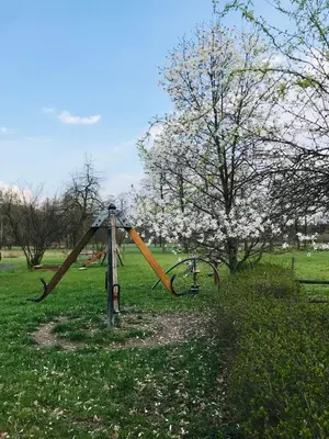 Ogród w obiekcie Agroturystyka Nad Stawem