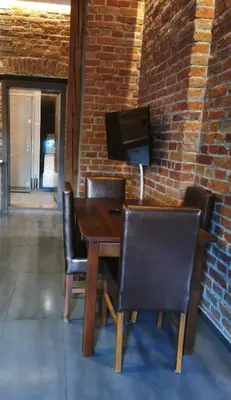 Telewizja i/lub zestaw kina domowego w obiekcie Apartamenty Młyńska 4