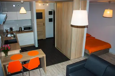 Kuchnia lub aneks kuchenny w obiekcie Studio Pionier