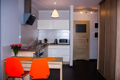 Kuchnia lub aneks kuchenny w obiekcie Studio Pionier