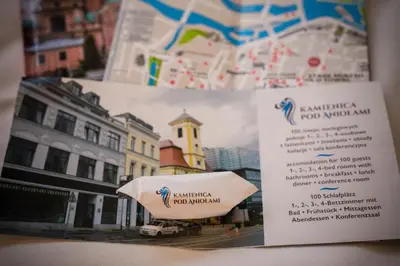 Plan piętra w obiekcie Kamienica Pod Aniołami