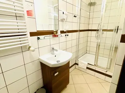Łazienka w obiekcie Hotel Seven 7