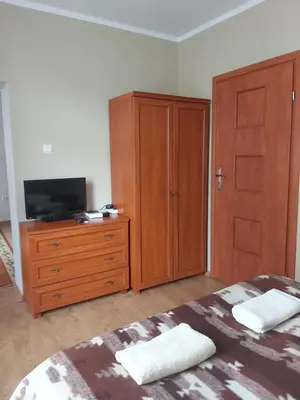 Telewizja i/lub zestaw kina domowego w obiekcie Apartamenty KAJA