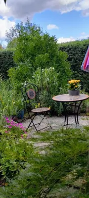 Ogród w obiekcie Słoneczne apartamenty