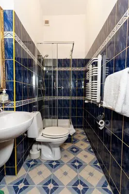 Łazienka w obiekcie Hotel Europa