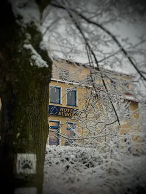 Obiekt Hotel Europa zimą