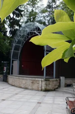 Ogród w obiekcie Hotel Europa