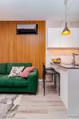 Część wypoczynkowa w obiekcie Boogie Apartments