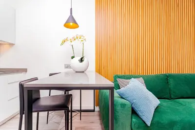 Część wypoczynkowa w obiekcie Boogie Apartments