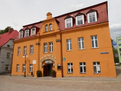 Plan piętra w obiekcie Hotel Lubavia