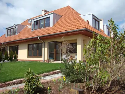 Budynek, w którym mieści się apartament