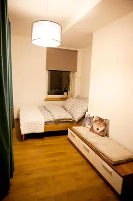 Część wypoczynkowa w obiekcie Apartament Bukowe Wzgórze