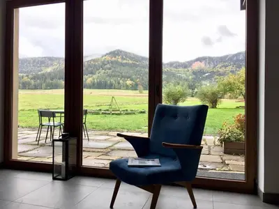 Widok na góry z tego obiektu B&B