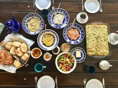 Jedzenie w obiekcie B&B lub w pobliżu