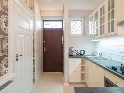 Kuchnia lub aneks kuchenny w obiekcie Best Apartments Więzienna