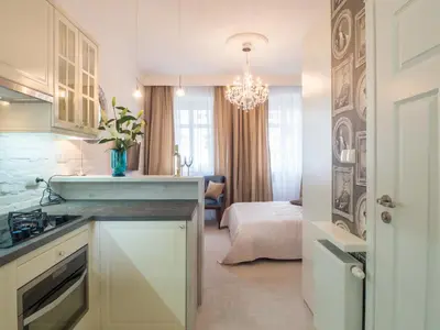 Kuchnia lub aneks kuchenny w obiekcie Best Apartments Więzienna