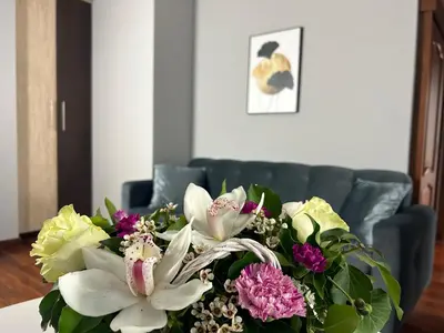 Część wypoczynkowa w obiekcie Mala Italia Apartments