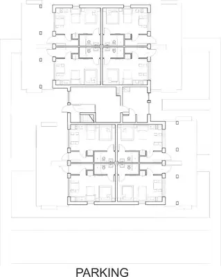 Plan piętra w obiekcie Tajemniczy Ogród Szczytna - Bed & Breakfast