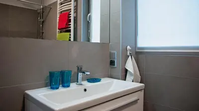 Łazienka w obiekcie Apartament Piano
