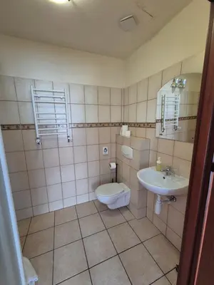 Łazienka w obiekcie Apartamenty Amadeus & Trattoria Matteo e Raffaello