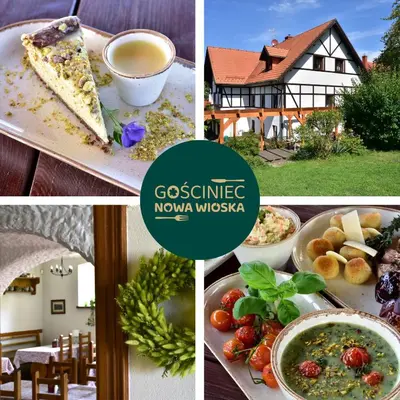 Plan piętra w obiekcie Gościniec Nowa Wioska