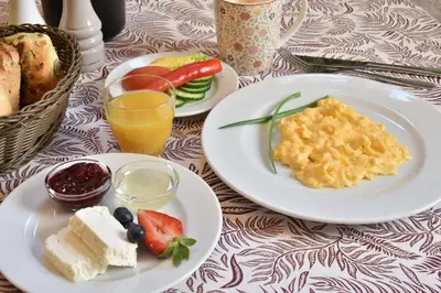 Jedzenie w obiekcie B&B lub w pobliżu