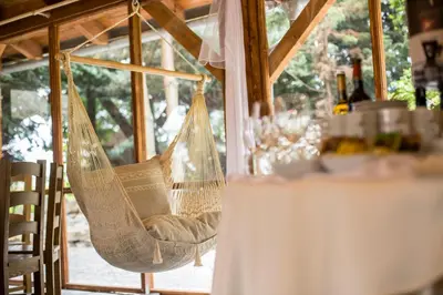 Część wypoczynkowa w obiekcie Hotel Azyl