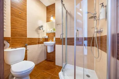 Łazienka w obiekcie Hotel Lothus