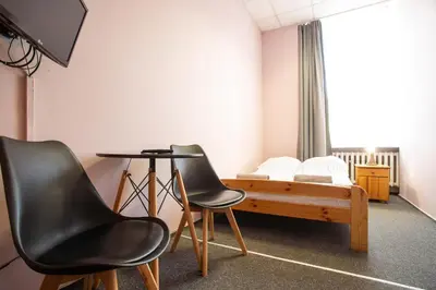 Telewizja i/lub zestaw kina domowego w obiekcie Moon Hostel Wrocław