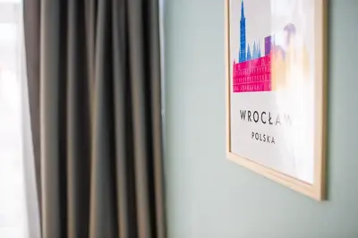 Plan piętra w obiekcie Moon Hostel Wrocław