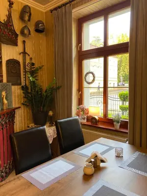 Część wypoczynkowa w obiekcie Hotel i Restauracja Castle