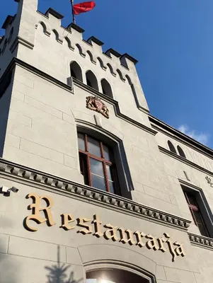 Plan piętra w obiekcie Hotel i Restauracja Castle
