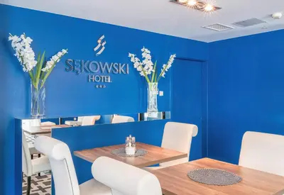 Część wypoczynkowa w obiekcie Hotel Sękowski