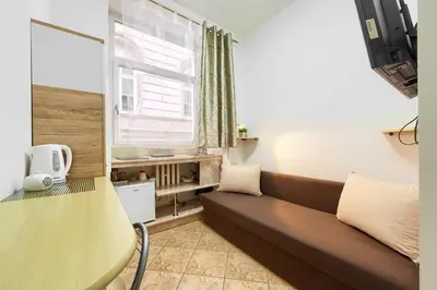 Część wypoczynkowa w obiekcie hostelswidnicka24