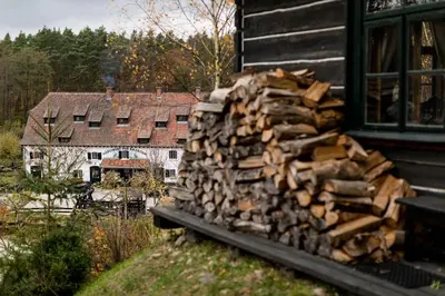 Budynek, w którym mieści się obiekt B&B