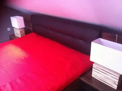 Łóżko lub łóżka w pokoju w obiekcie Mieszkanie w Centrum Olesna