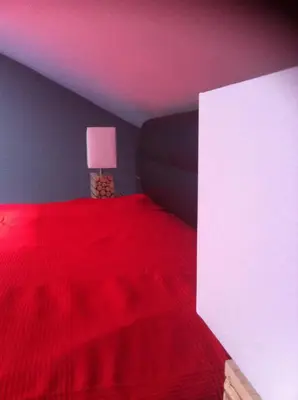 Łóżko lub łóżka w pokoju w obiekcie Mieszkanie w Centrum Olesna