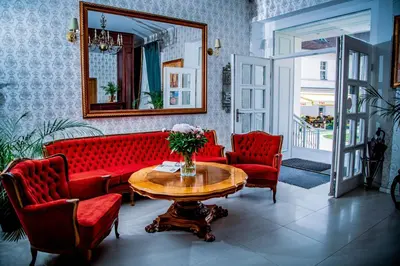 Część wypoczynkowa w obiekcie Hotel Nysa