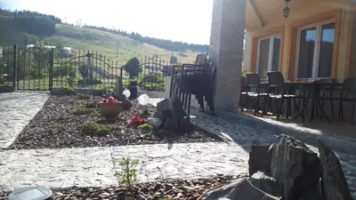 Ogród w obiekcie Agal Zieleniec