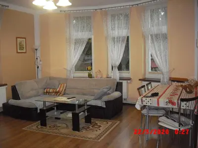 Część wypoczynkowa w obiekcie Apartament Rodzinny Hana