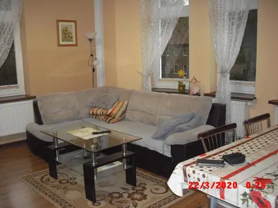 Część wypoczynkowa w obiekcie Apartament Rodzinny Hana
