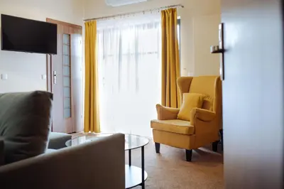 Część wypoczynkowa w obiekcie Osada Górski Potok