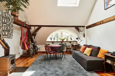 Część wypoczynkowa w obiekcie Cesar Apartment