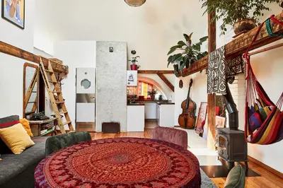 Część wypoczynkowa w obiekcie Cesar Apartment