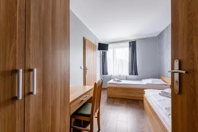 Łóżko lub łóżka w pokoju w obiekcie Sleep&Go