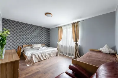 Łóżko lub łóżka w pokoju w obiekcie Sleep&Go